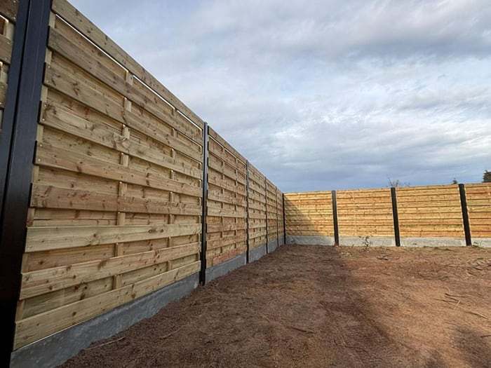 Houten schutsels geplaatst door Lamon Hekwerk — voorbeeld 1 van 5